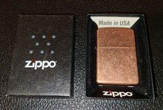 Antique Copper Zippo Lighter 03