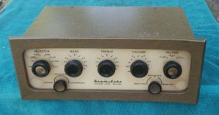 Beam Echo Avantic Dl7 35 Tube Preamp Rare England Preamplifier