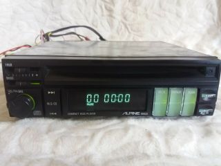 Alpine 5903s.  Old School Cd Player.  Rare.  (with Video Test) Ship To Worlwide