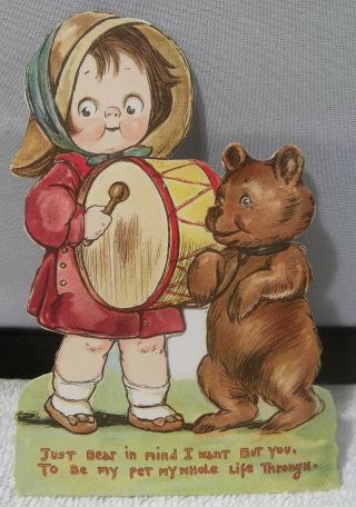 Antique Diecut Raphael Tuck Campbell 