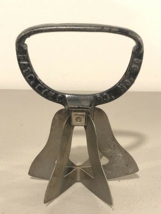 Antique Cast Iron Metal Food Chopper Kitchen Tool No.  60 Pat’d May 2,  1893