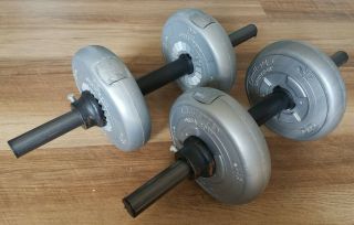 Vintage Challenger Orbatron Dp Orbatron Weights Set Of Two 17.  6 Lb Total